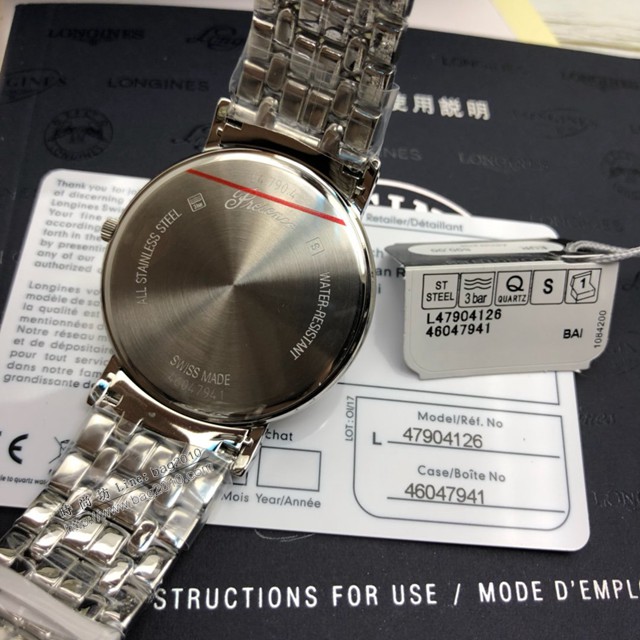 浪琴手錶 LONGINES瑰麗系列石英情侶腕表 浪琴系列-休閒時尚石英腕表  gjs2079